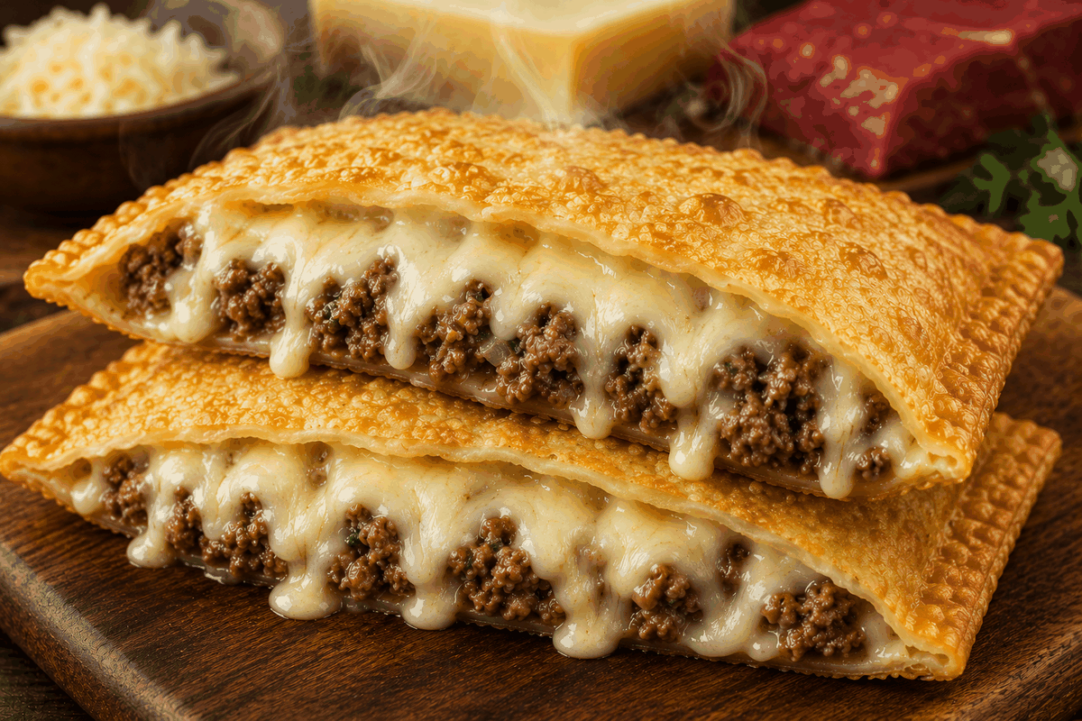 Carne com queijo